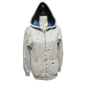 Sims Womens Winter‎ Hoodie Ski Snowboarding Gray/ Bright Multi Color Ins…